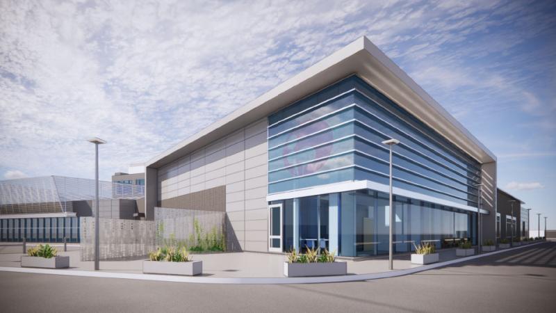 Digital rendering of proposed pediatric emergency department